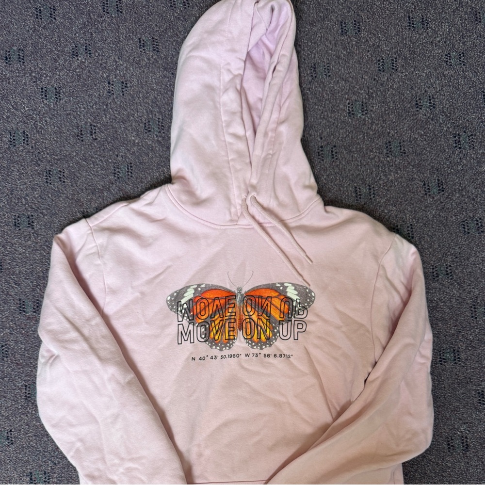 H&M Light Pink Regular Fit Hoodie